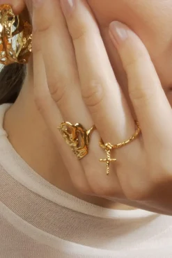 Jane Kønig Jkbig Rose Ring | Ringar