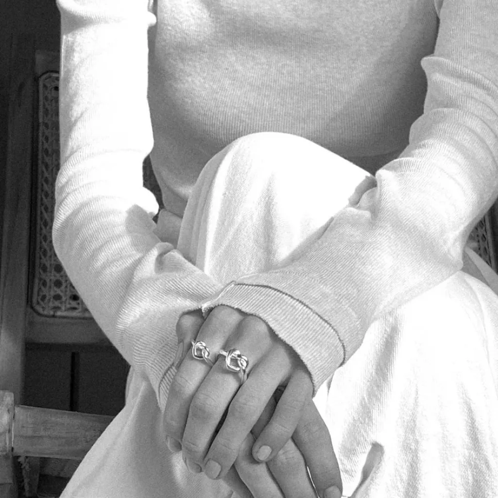 Jkbig Tied Heart Ring BTHR-AW25-S