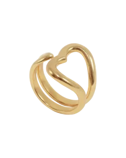 Jane Kønig Jkopen Heart OHR-AW25-G | Ringar