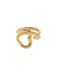 Jane Kønig Jkopen Heart OHR-AW25-G | Ringar
