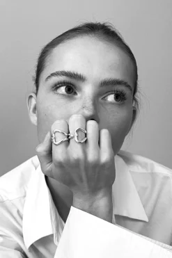 Jane Kønig Jkopen Heart OHR-AW25-G | Ringar
