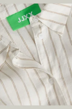 Jxalmira Linen Blend Ls Shirt Ln