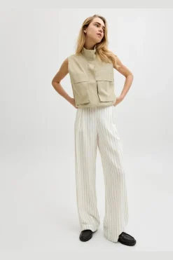 Jxalmira Linen Blend Pant Ln