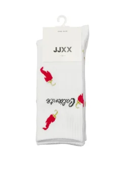 Jxbasic Tennis Print Sock 3-Pack Acc