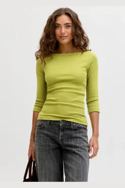 Jjxx Jxfifi tr 3/4 Boatneck Top | Blusar & Skjortor|T-Shirts & Toppar
