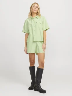 Jxsiva Oxford Pocket Shorts Ln