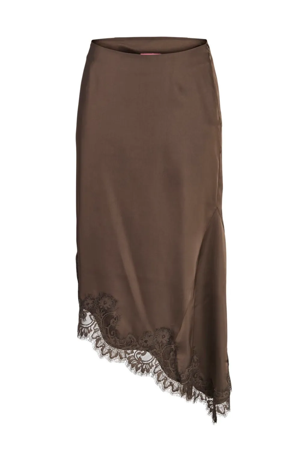 Jxvima Satin Asymmetric Skirt Ln