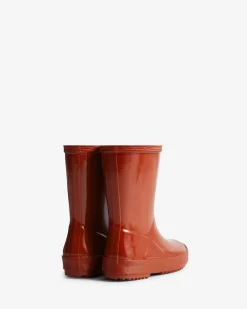Hunter Kids First Gloss Boot Hfrk00362mlr | Barn Gummistövler|Stövlar