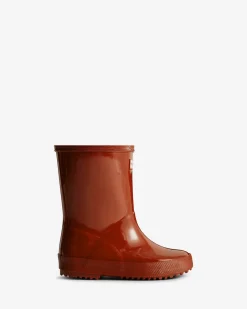 Hunter Kids First Gloss Boot Hfrk00362mlr | Barn Gummistövler|Stövlar