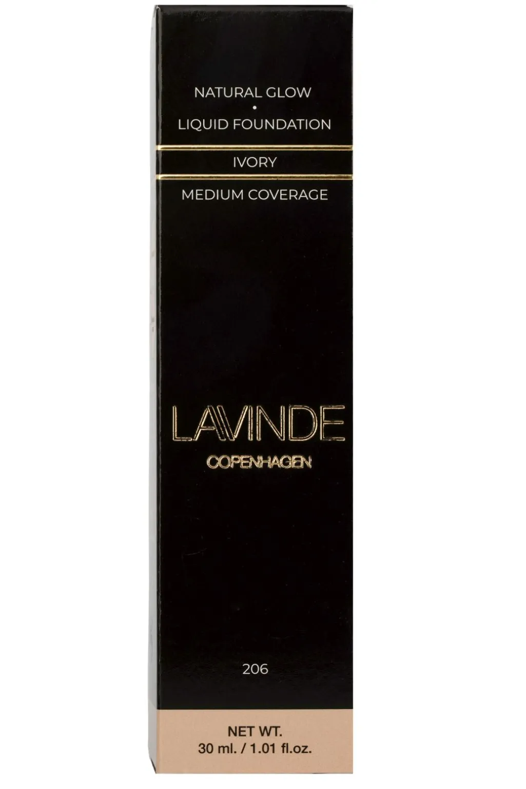 Lcnatural Glow Liquid Foundation Ivory 206