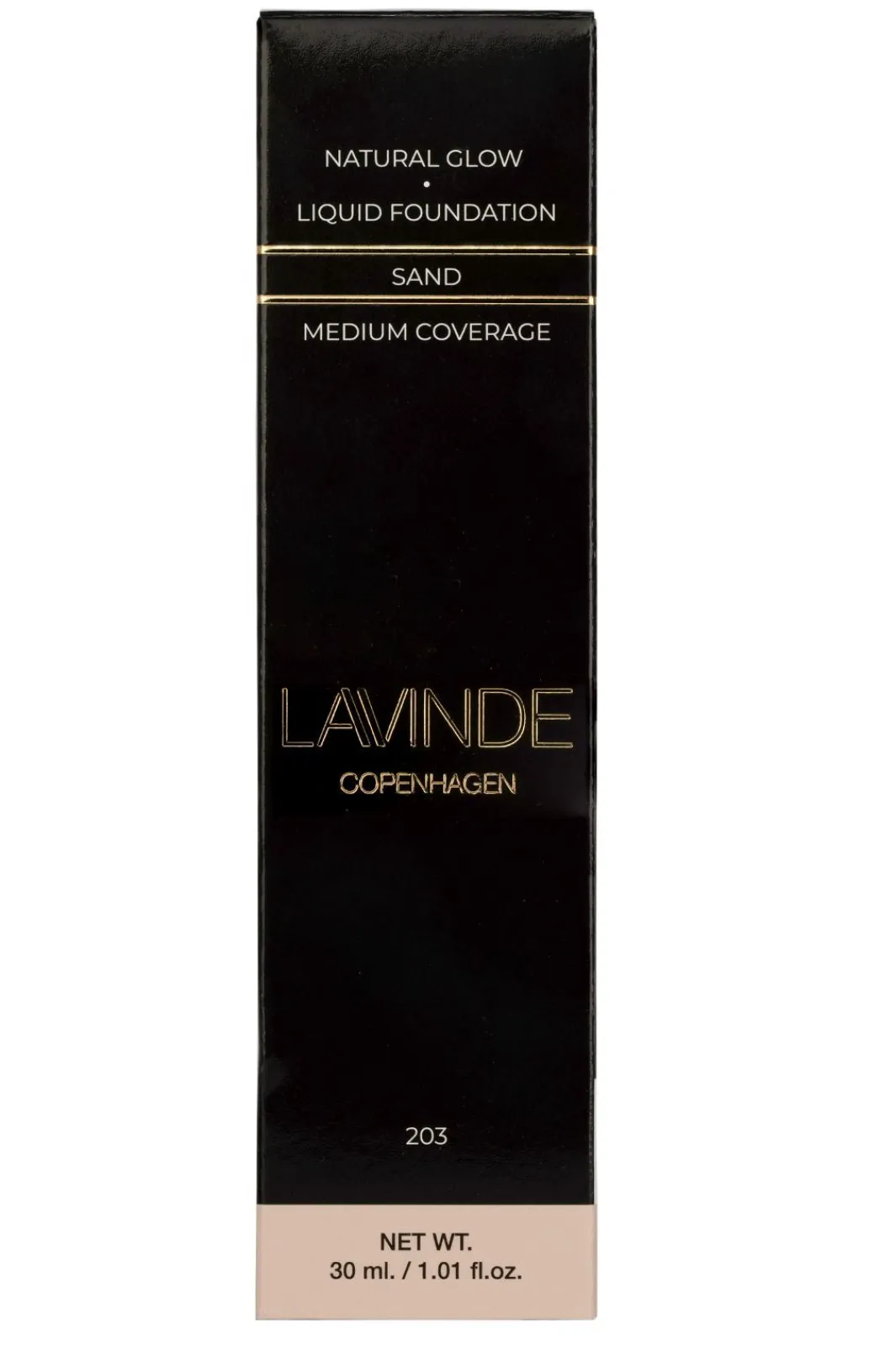 Lavinde Copenhagen Lcnatural Glow Liquid Foundation Sand 203 | Foundation