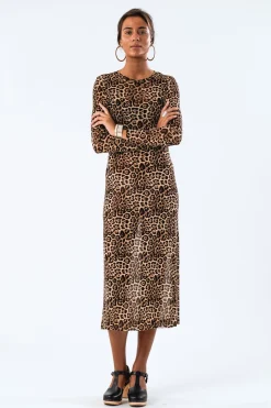 Llloganll Maxi Dress Ls