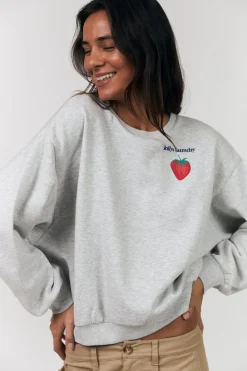 Lollys Laundry ydney trawberry weathirt 26124-1080 | Träningsoveraller & Comfy Wear