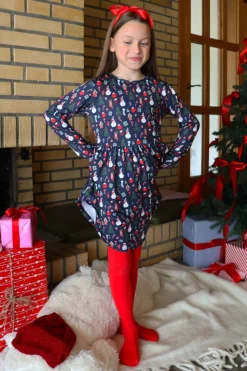 Liberte Ami Ltalma-Ls-Babydoll-Dress (Kids) 9658 | Klänningar