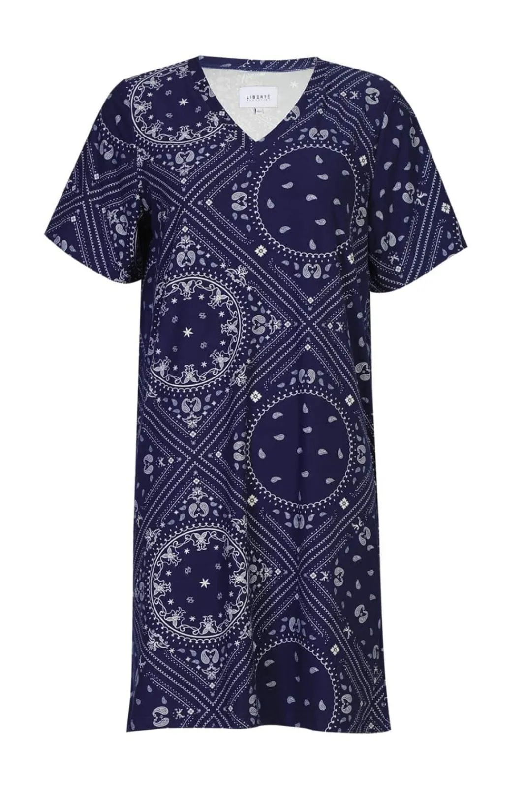 Liberte Ltalma-Vneck-Tshirt-Dress 9594 | Klänningar