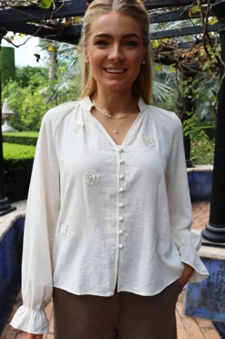 Ltfine Ls Blouse 22364