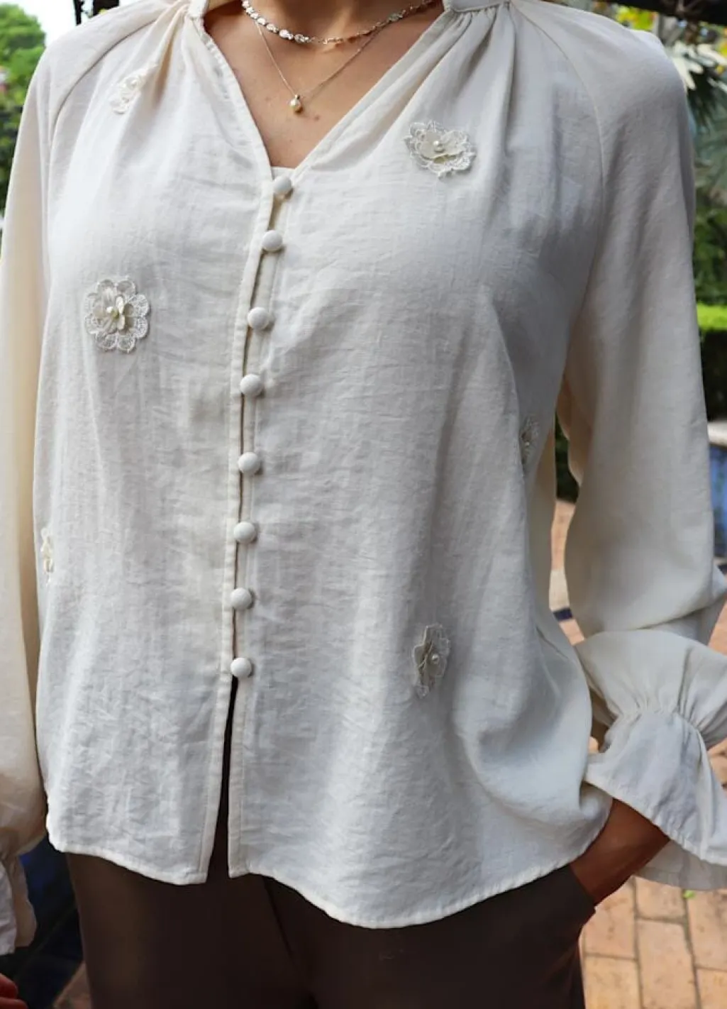 Ltfine Ls Blouse 22364