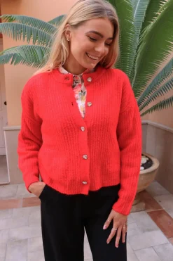 Liberte tfro O-Neck Cardigan 22260 | Amningsvänliga Kläder|Cardigans