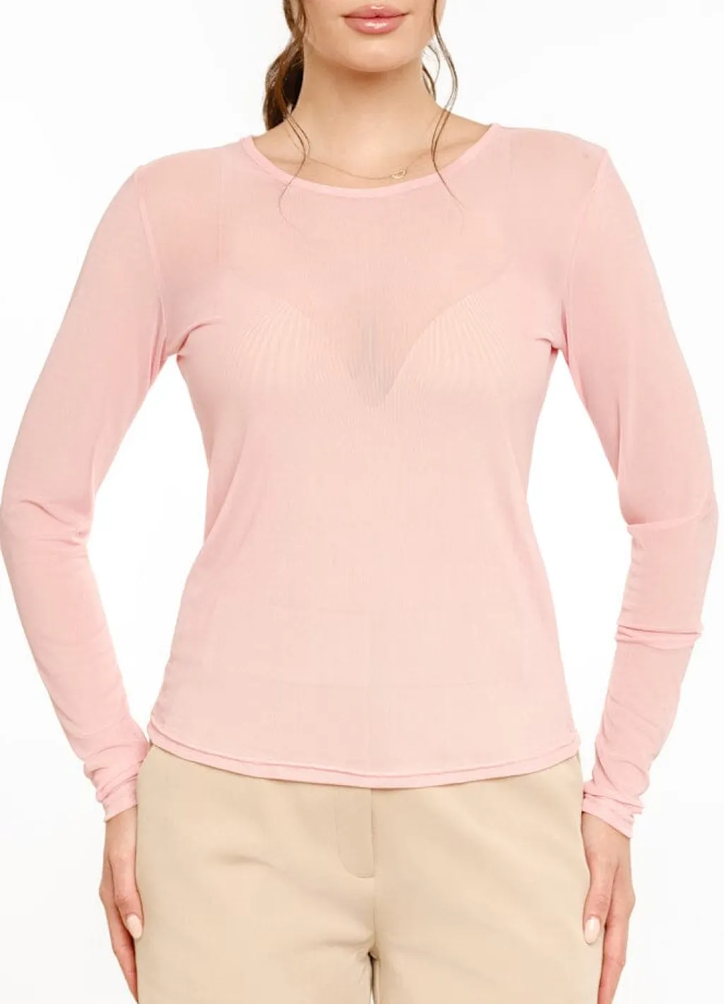 Ltmesh Ls Tshirt 22065