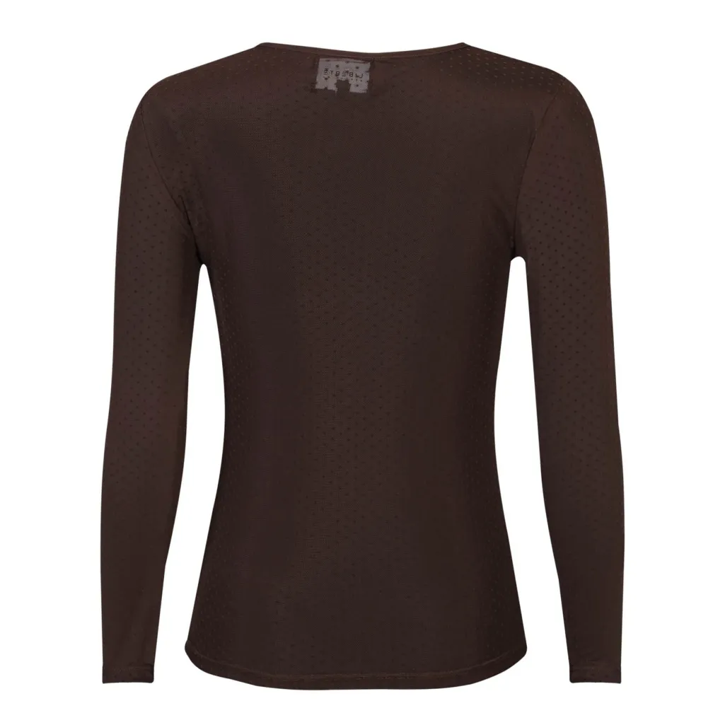 Ltmesh Ls Tshirt, Dot 22069