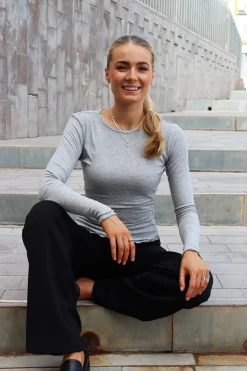 Liberte tnataia Round Neck Boue 9914 | Blusar & Skjortor