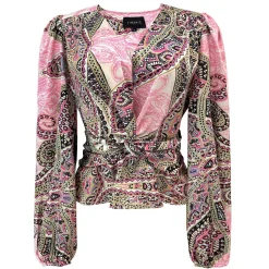 Lttiki Ls Twist Blouse 22120