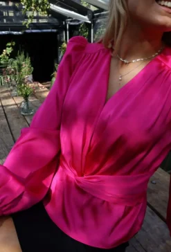 Lttiki Ls Twist Blouse 22120