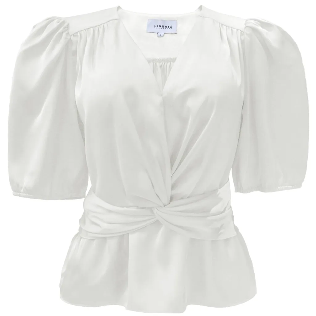 Lttiki Ss Twist Blouse 22205