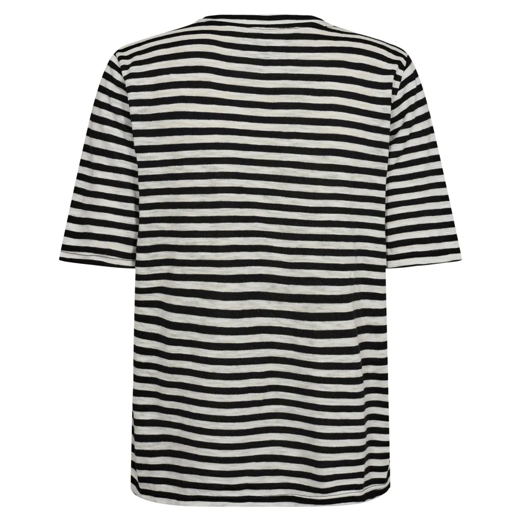 Ltulla-Ss-Vneck-Stripe-Tshirt