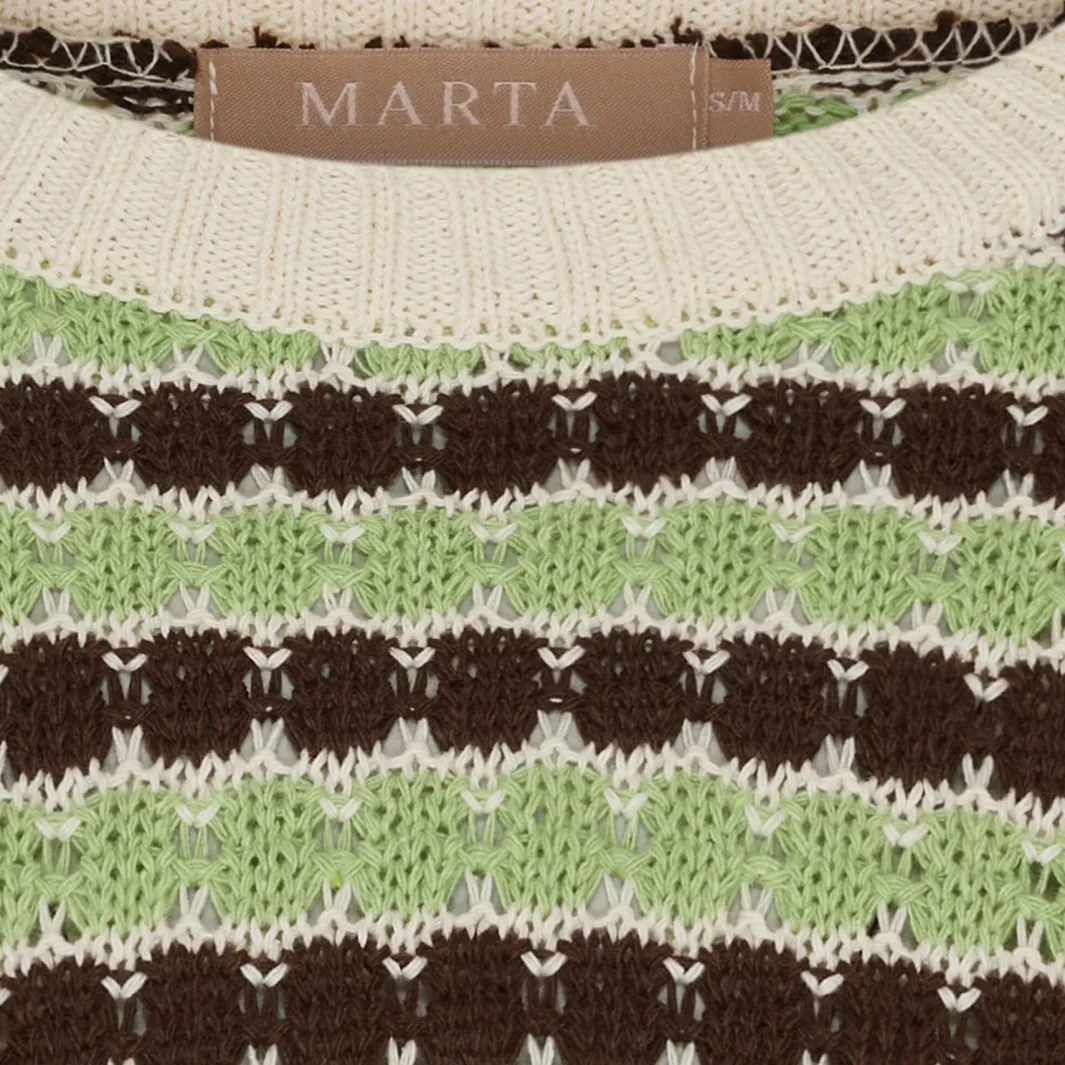 Marta Du Chateau Mdcnivelle Knit KNA110M | Sticka