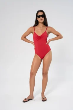 Panos Emporio Milos Solid Swimsuit Recycled Swimsuit Pews2636 | Bikinis & Baddräkter
