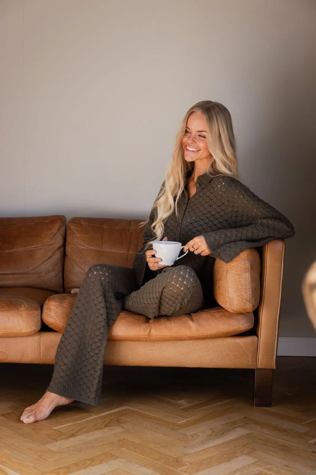 Molly&My x Julie Elgaard Mjliva Knit Pants 167101 | Jeans, Leggings & Byxor|Set