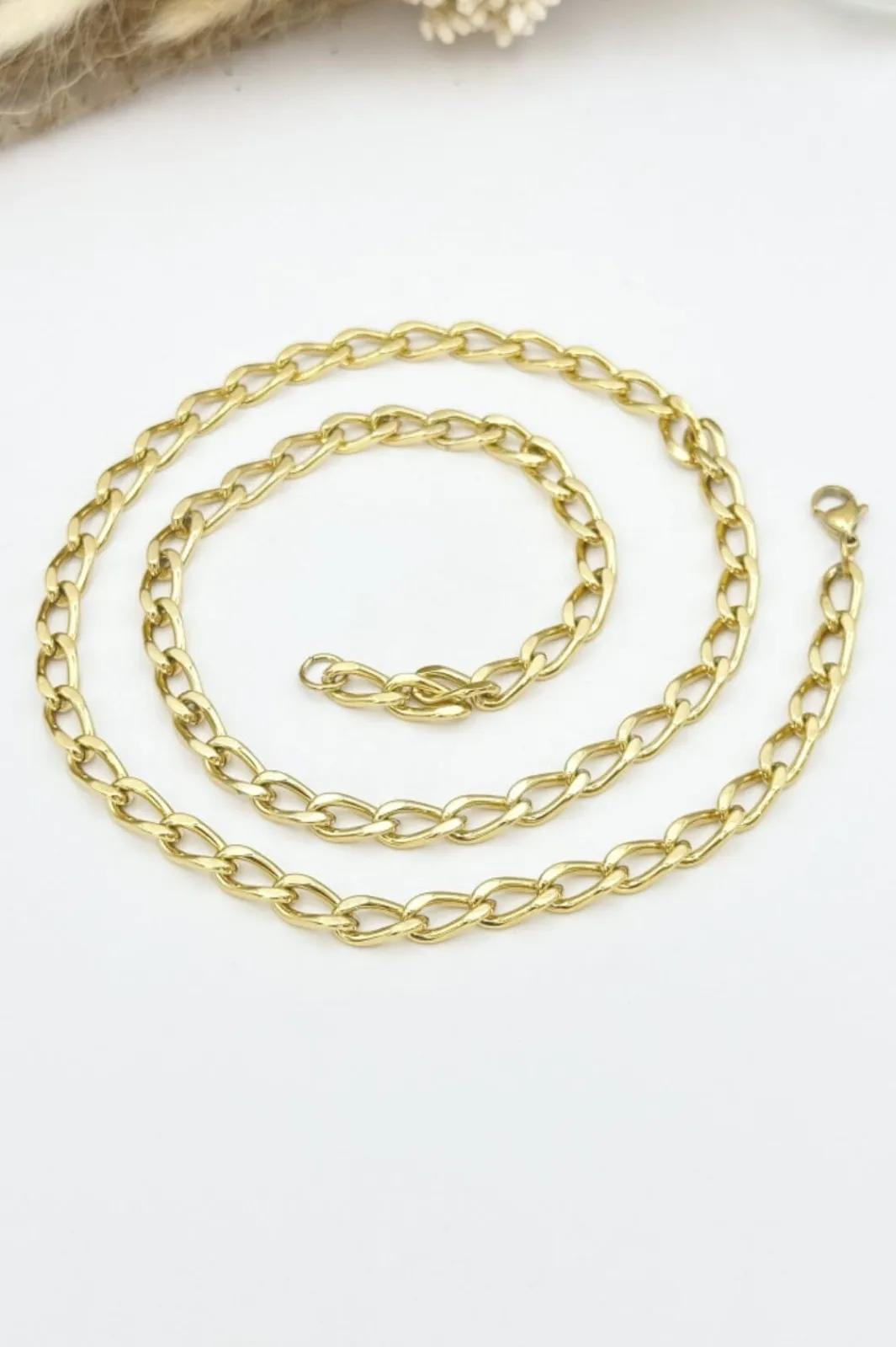 Mellow Moon figaro eh Necklace figaro02 | Halsband