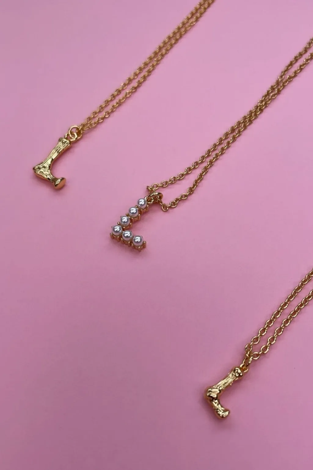 Mmpearl Letter Necklace