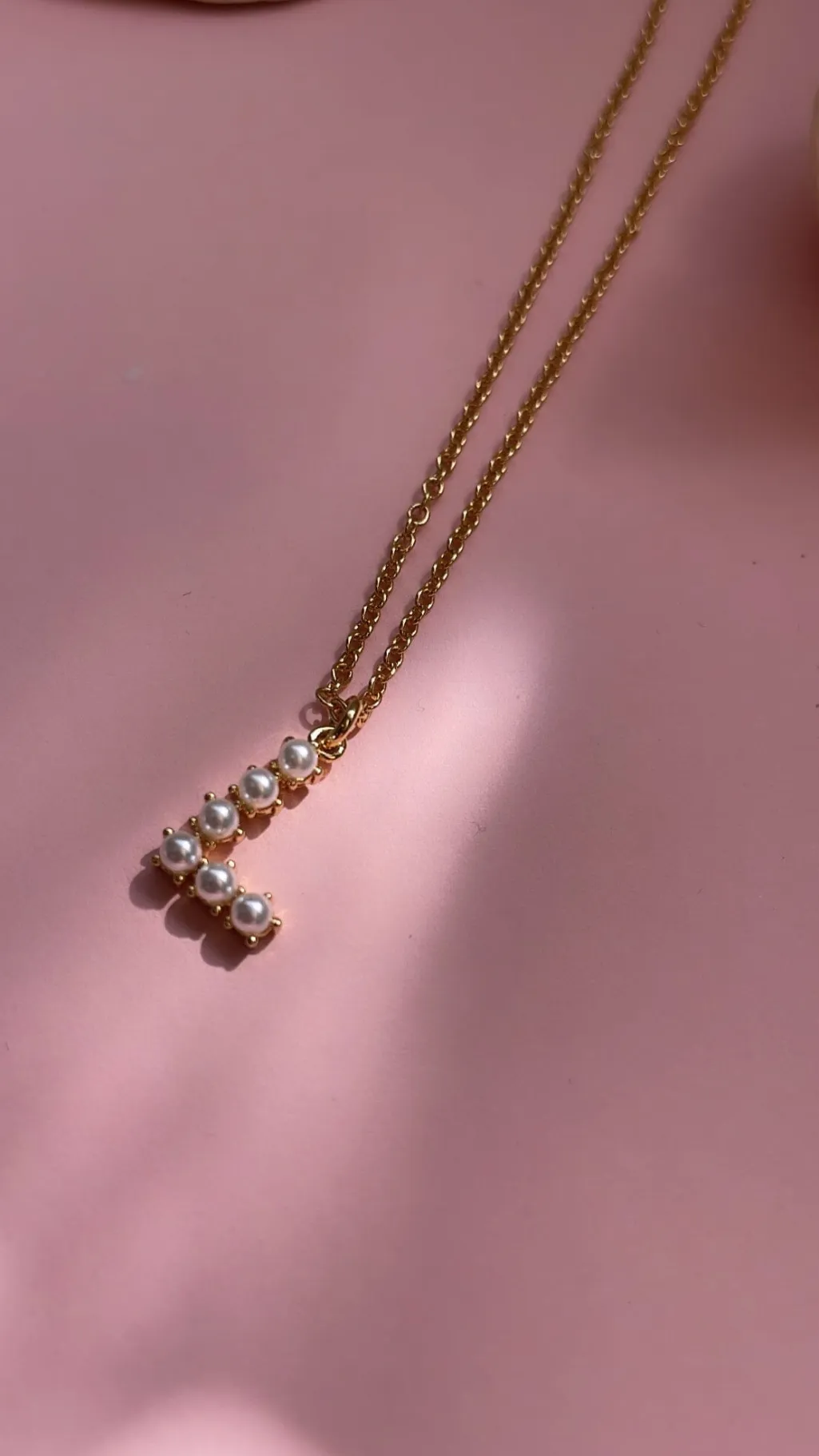Mmpearl Letter Necklace