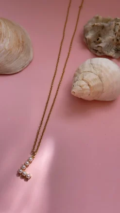 Mmpearl Letter Necklace