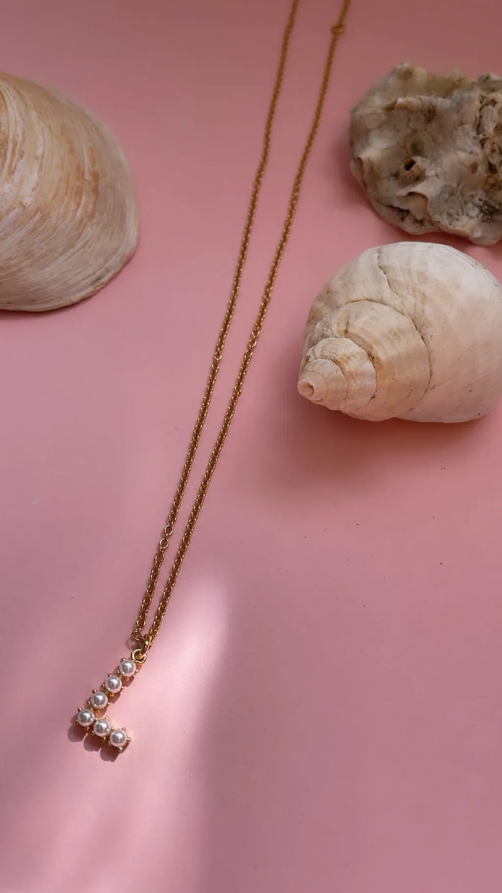 Mmpearl Letter Necklace
