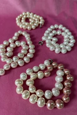 Mellow Moon Mmpearl Necklace N1612 | Halsband