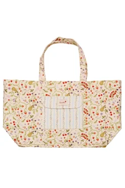 Maanesten Msbig Canvas Totebag Garden Magic Ivory | Väskor & Plånböcker