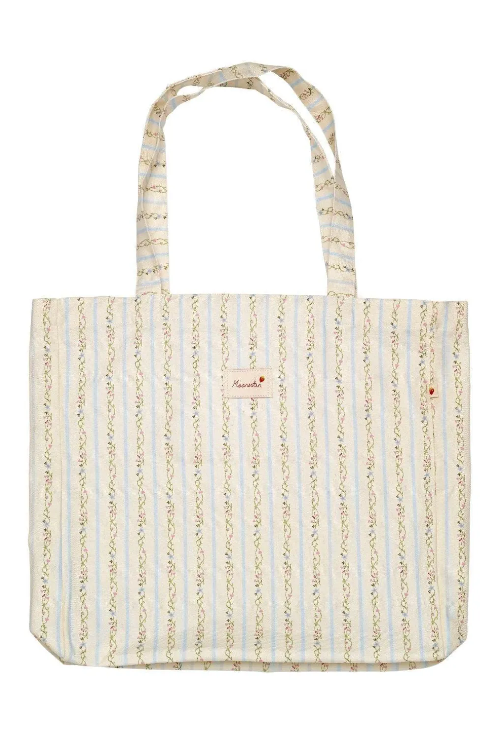 Mscanvas Totebag Summer Stripes Blue