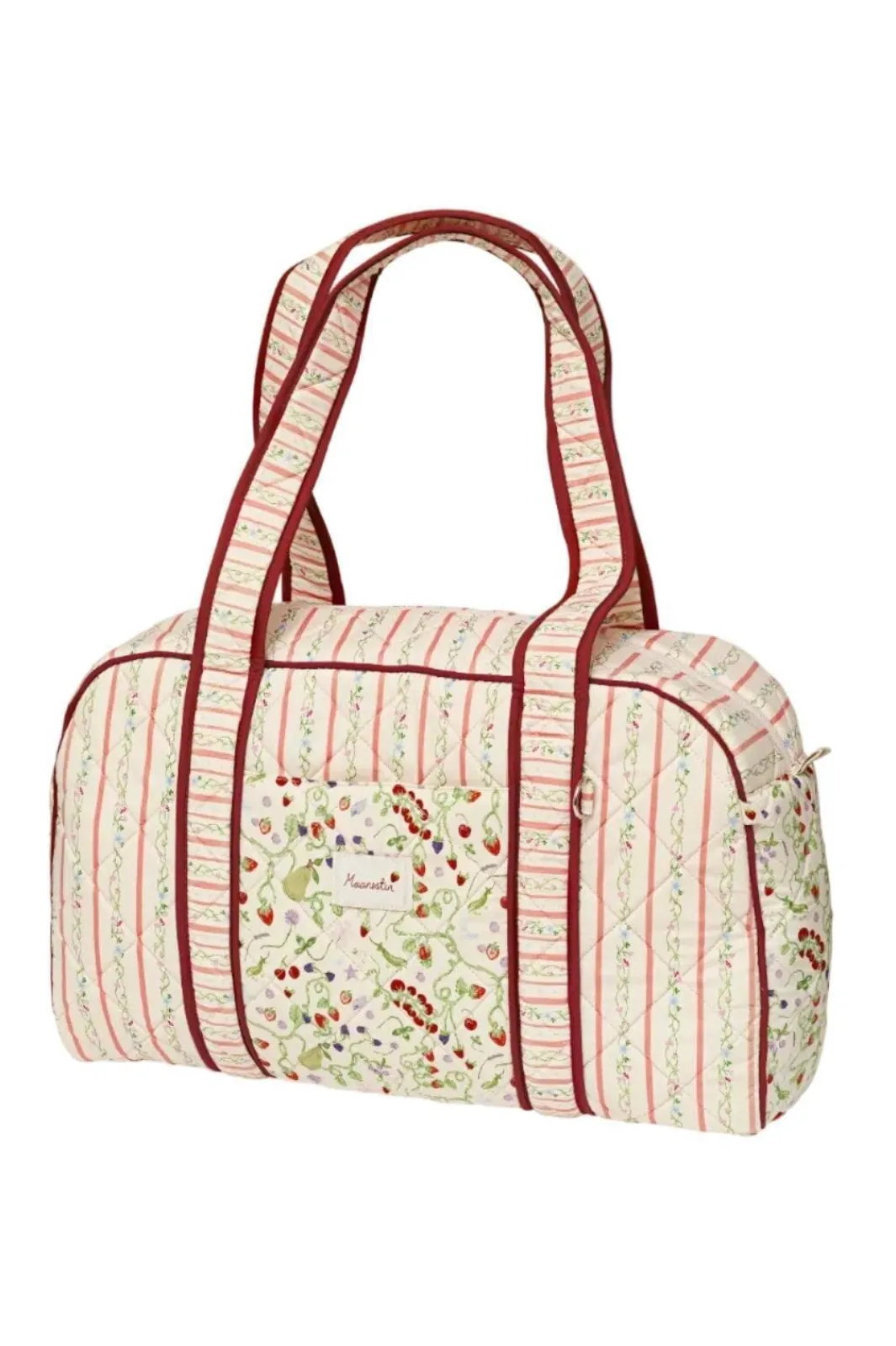Maanesten Mssuvi Quilted Bag Summer Stripes Peach | Väskor & Plånböcker