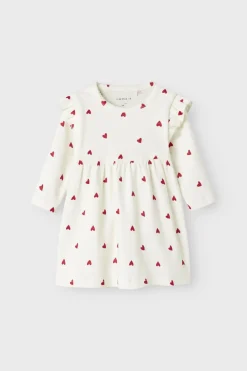 Name It Nbfdheart Ls Dress | Barn Klänningar
