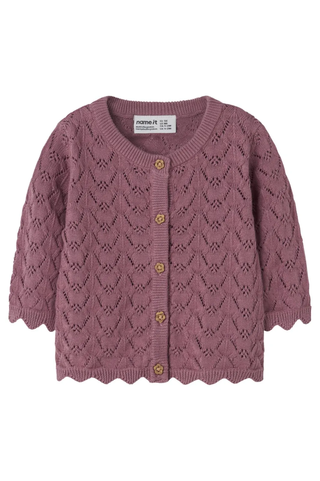 Name It Nbfharriet Ls Knit Card | Barn Amningsvänliga Kläder|Cardigans