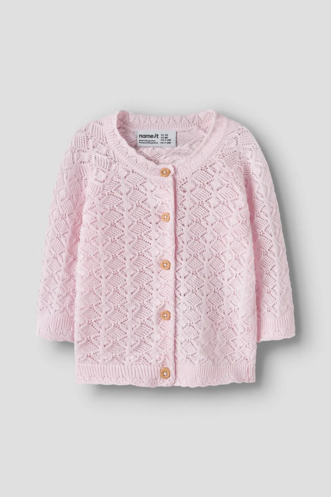 Name It Nbfjenny Ls Knit Card | Barn Amningsvänliga Kläder|Cardigans