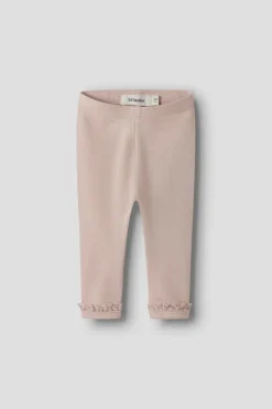 Lil' Atelier Nbflayo Sup Slim Leggings Solid Lil | Barn Byxor & Leggings