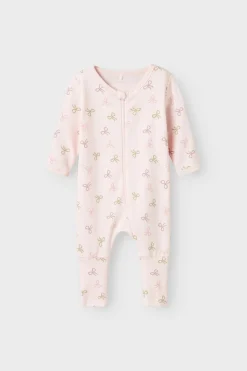 Nbfnightsuit Zip Ff Pink Bow