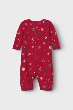 Name It Nbnvismas Ls Nightsuit | Barn Nattkläder & Underkläder