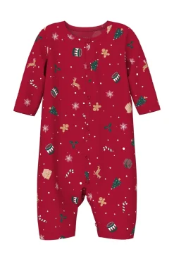 Name It Nbnvismas Ls Nightsuit | Barn Nattkläder & Underkläder