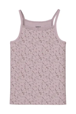 Name It Nkfstrap Top Violetflower | Barn Nattkläder & Underkläder