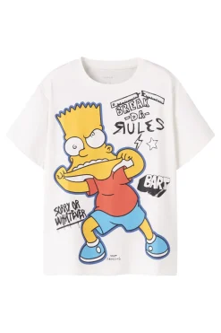 Name It Nkmjuda Simpsons Nreg Ss Top Box Bfu | Barn T-Shirts & Toppar|T-Shirts & Toppar